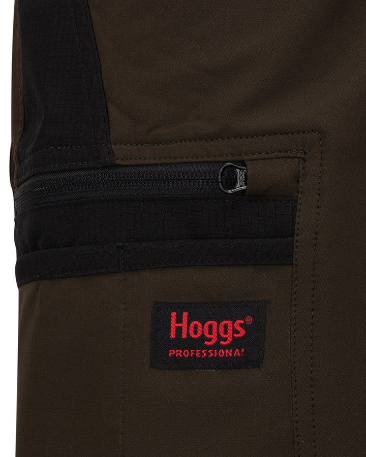 Hoggs of Fife Green King Active Utility Shorts – Green/Black | Men’s Workwear Shorts