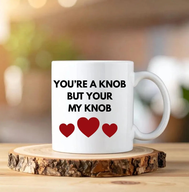 Funny valentines mug