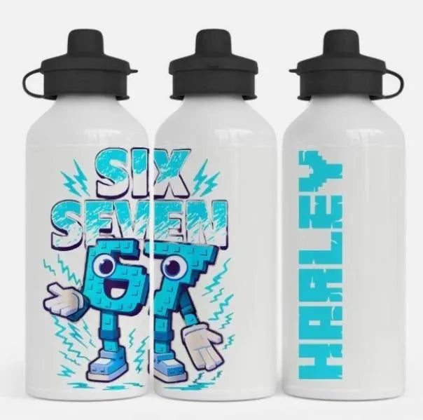 Personalised 67 Water Bottle 500m