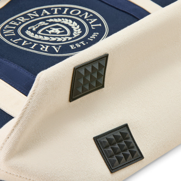 Ariat ADT Collegiate Tote Dark Navy – Equestrian Tote Bag