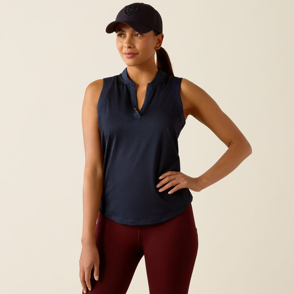 Ariat Women's Mesa Sleeveless Baselayer In Navy Eclipse