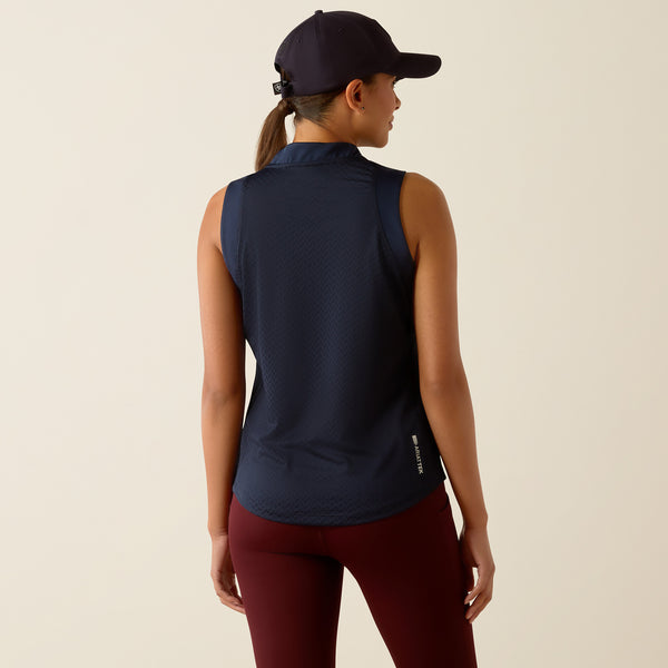 Ariat Women's Mesa Sleeveless Baselayer In Navy Eclipse