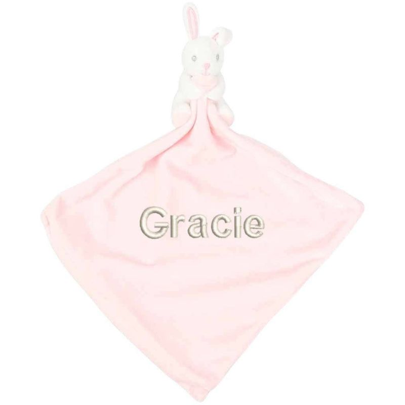 Personalised baby girl comforter