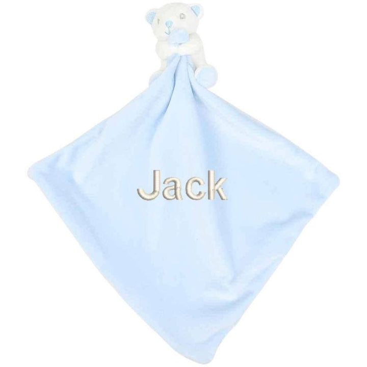 Personalised Bay Comforter for a baby boy