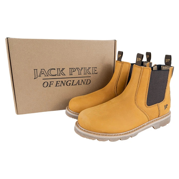 Jack Pyke Safety Dealer Boots In Honey