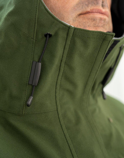 Swazi Men's Kagoule Anorak In Tussock Green