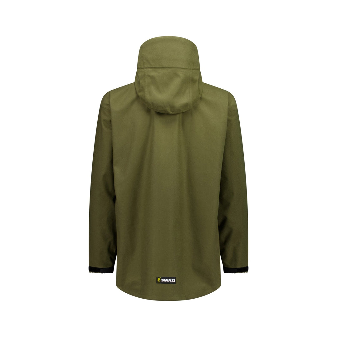 Swazi Men's Kagoule Anorak In Tussock Green