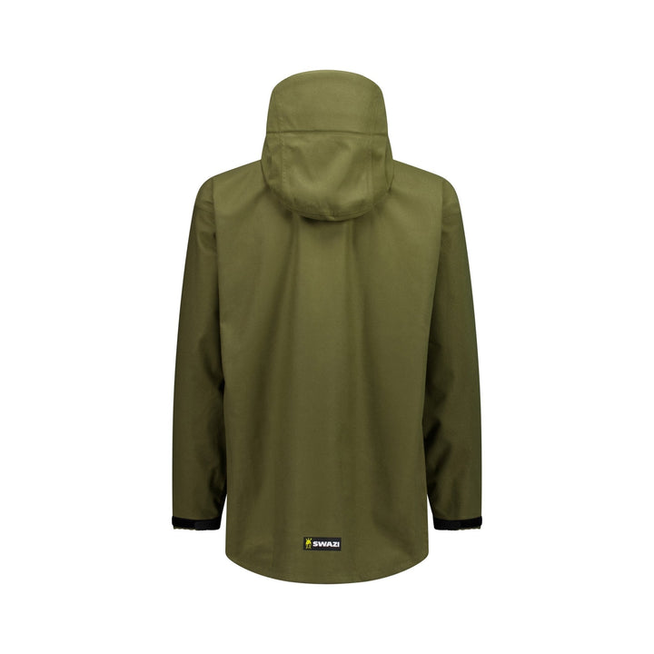 Swazi Men's Kagoule Anorak In Tussock Green