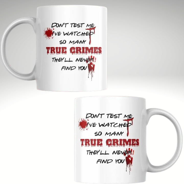 True Crime Mug