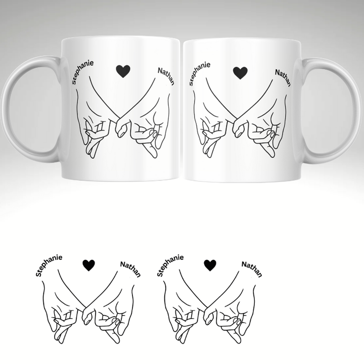 Personalised Valentines Mug