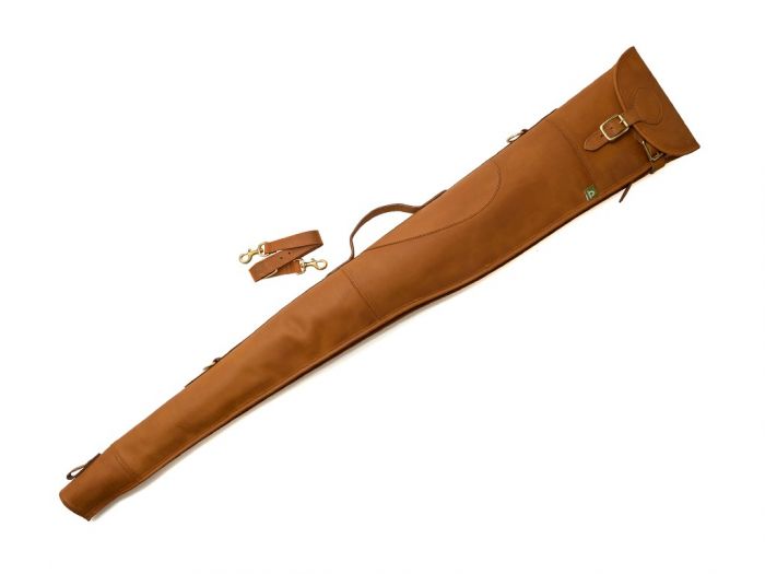 Chatham Premium Antique Oiled Leather Gun Slip In Tan