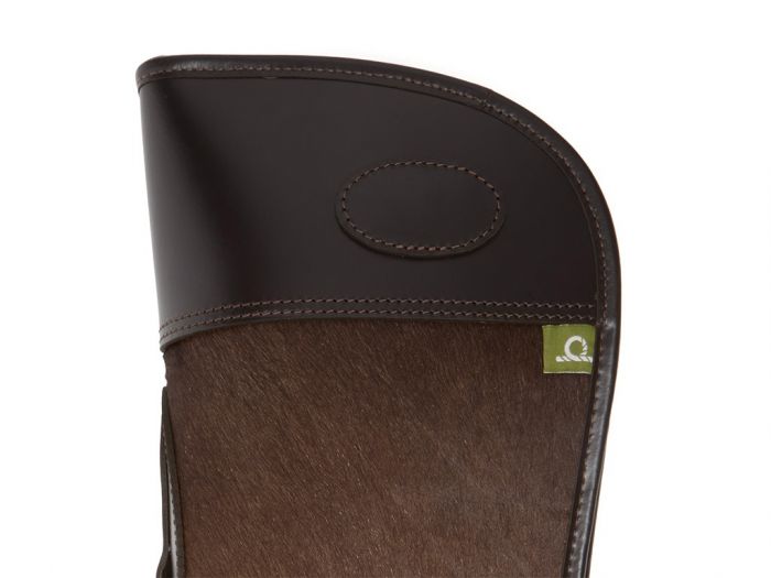 Chatham Cowhide & Leather Full Zip Gun Slip In Brown (Hair)