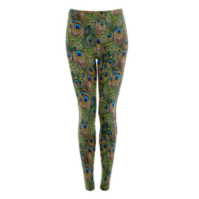 Active Leggings in Peacock - Cheshire Game Foxy Pheasant