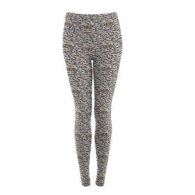 Active Wear Leggings in French Partridge - Cheshire Game Foxy Pheasant