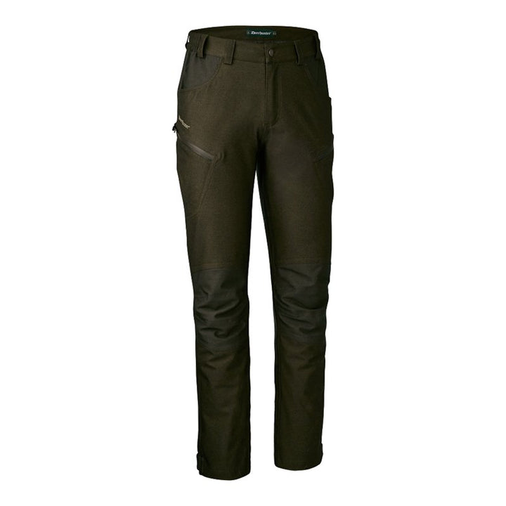 Chasse Trousers In Olive Night Melange - Cheshire Game Deerhunter