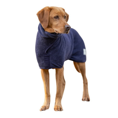 Classic Dog Drying Coat in Blackberry - Cheshire Game Ruff and Tumble