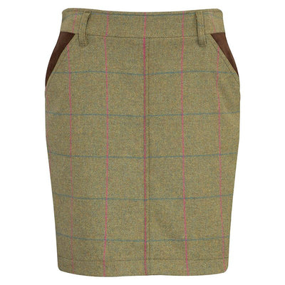 Combrook Ladies Tweed Long Skirt 49cm in Juniper - Cheshire Game Alan Paine