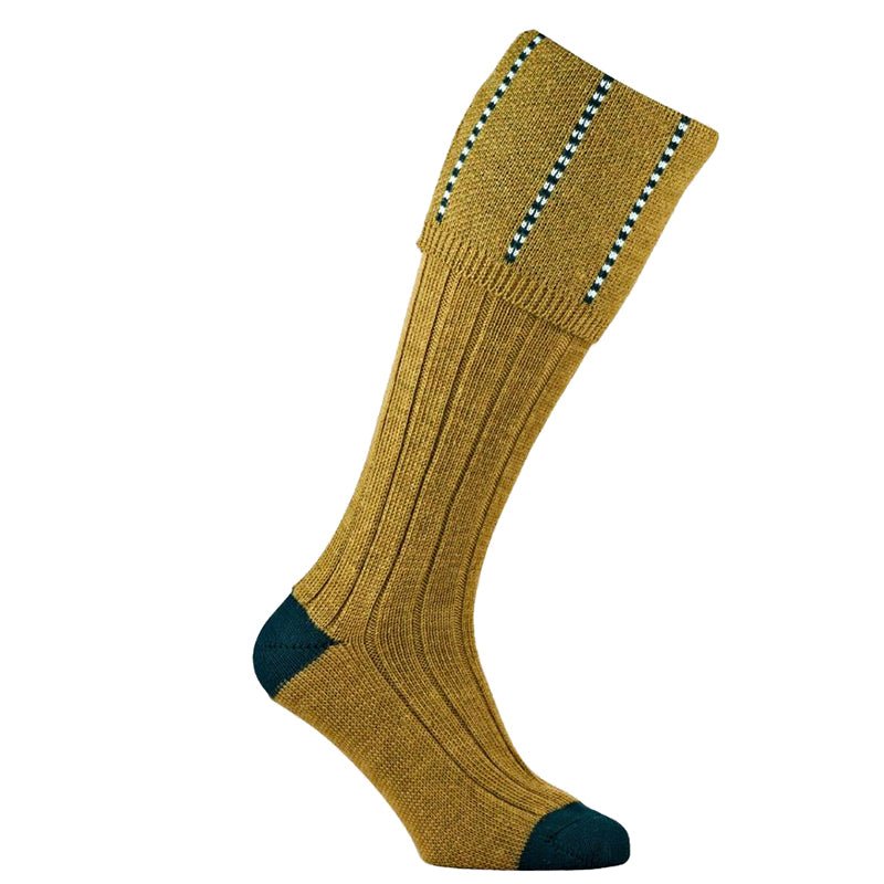 Devonshire Shooting Socks in Sage - Cheshire Game Pennine Socks