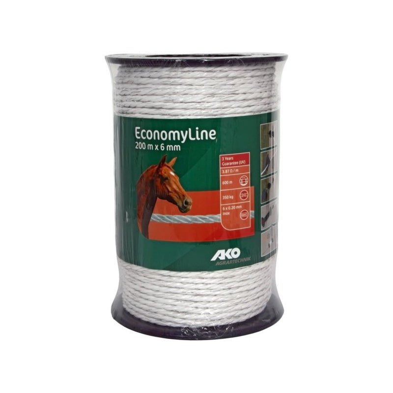 EconomyLine 200m x 6mm Polyrope (6 Strands) - Cheshire Game Stockshop