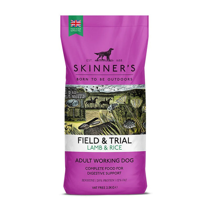 Field & Trial Complete Dog Food - Lamb & Rice - Cheshire Game Skinners