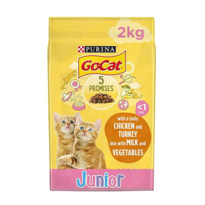 Go-Cat Kitten 2kg - Cheshire Game Purina