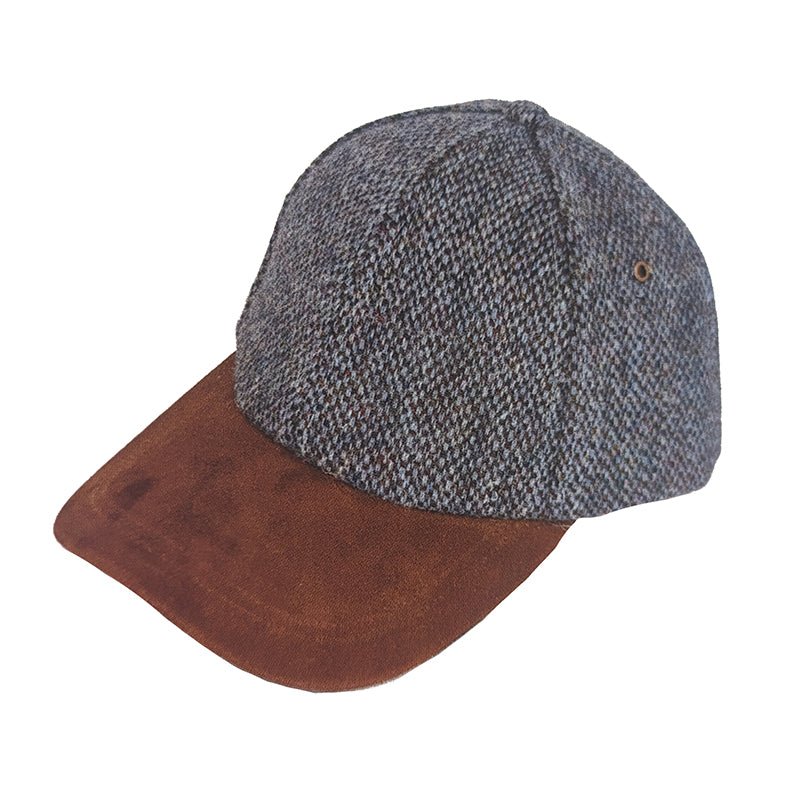 Harris Tweed Baseball Cap HT14 - Cheshire Game Denton Hats