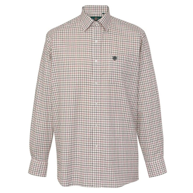 Alan Paine Junior Red Check Shirt