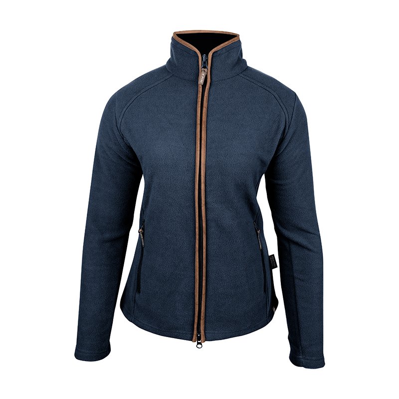 Ladies Fleece Jacket in Navy - Cheshire Game Jack Pyke