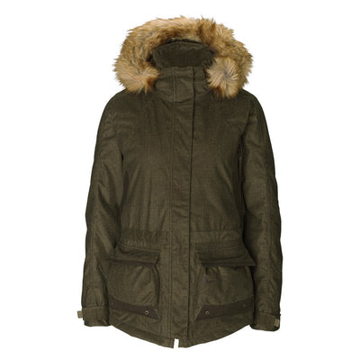 Ladies North Jacket In Pine Green - Cheshire Game Seeland