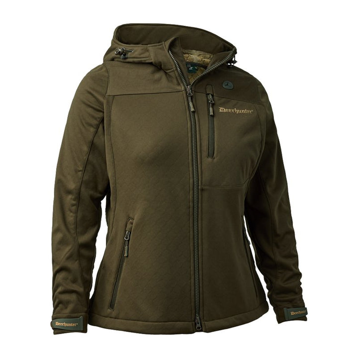 Lady Excape Softshell Jacket In Art Green - Cheshire Game Deerhunter