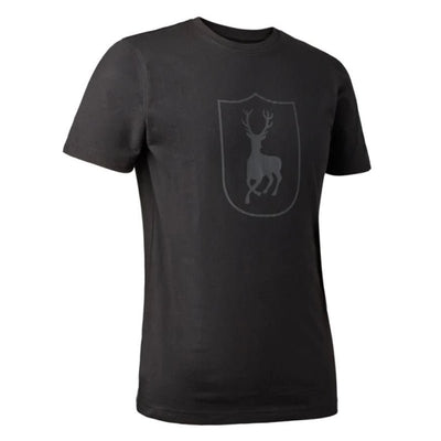 Logo T-Shirt In Black - Cheshire Game Deerhunter