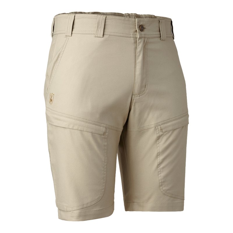 Matobo Shorts In Beige - Cheshire Game Deerhunter