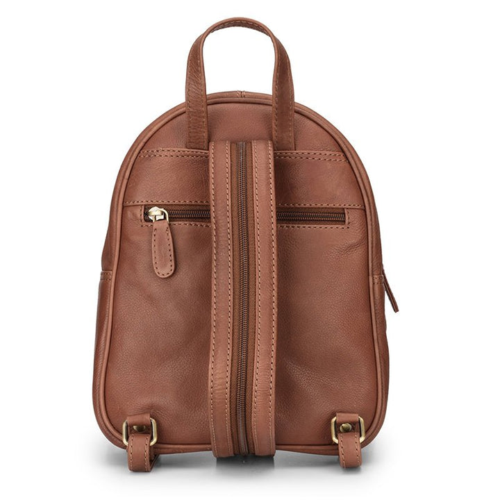 Monarch Leather Backpack In Hazelnut - Cheshire Game Hoggs of Fife