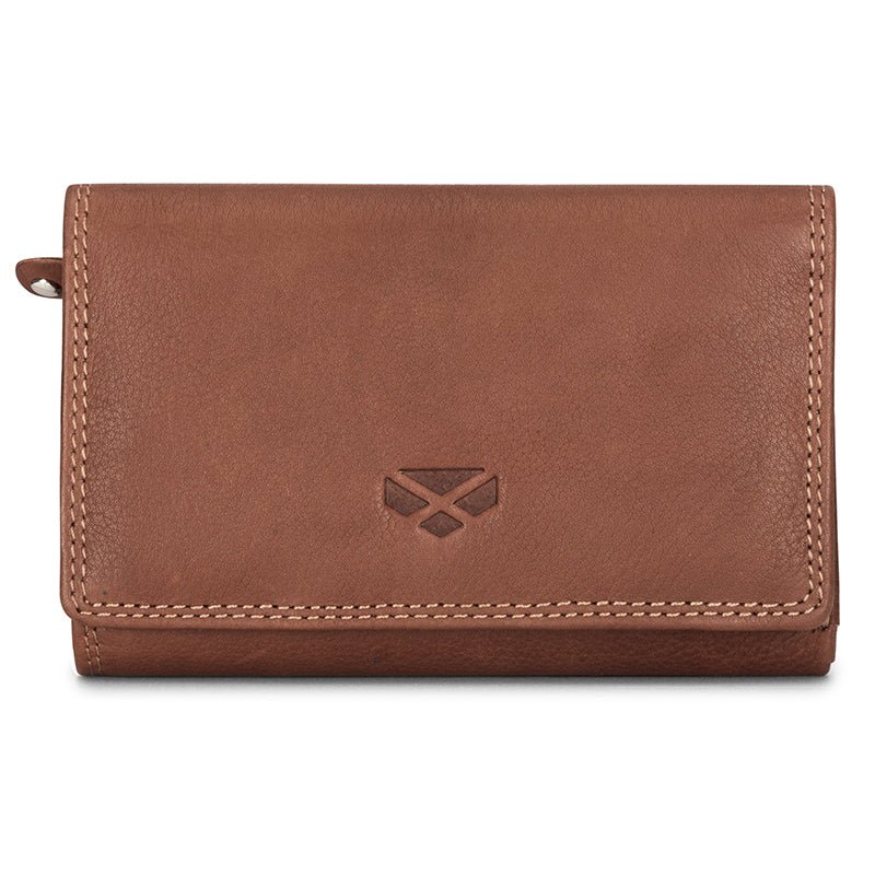 Monarch Leather Bi Fold Purse In Hazelnut - Cheshire Game Hoggs of Fife