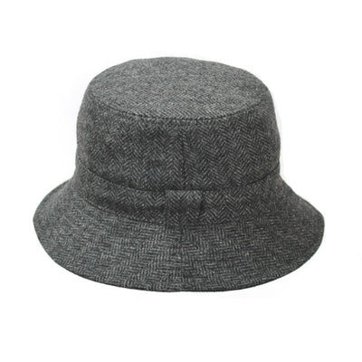 Reversible Tweed Hat - Grey - Cheshire Game Denton Hats