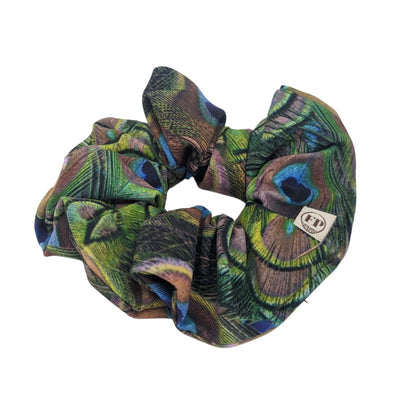 Scrunchie in Peacock - Cheshire Game Foxy Pheasant