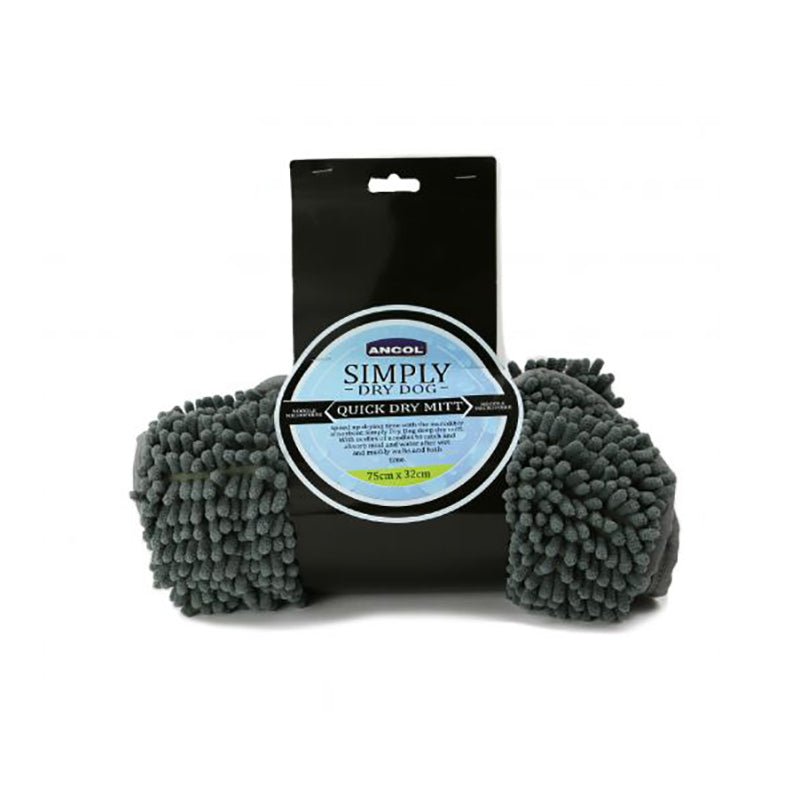Simply Dry Dog Mitt - Cheshire Game Ancol