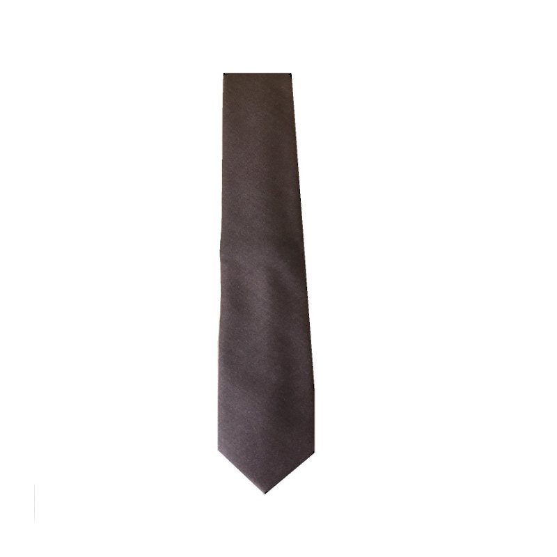 Soprano Wool Tie in Plain Brown - Cheshire Game Sax Design