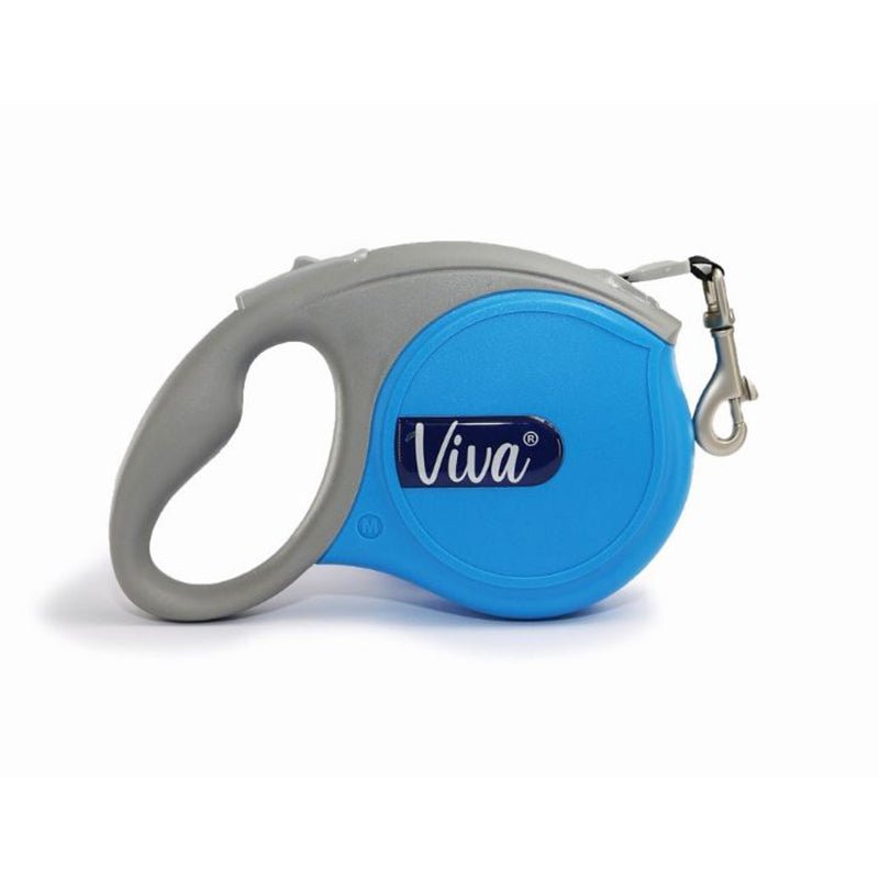 Viva Retractable 5m Lead in Blue - Cheshire Game Ancol