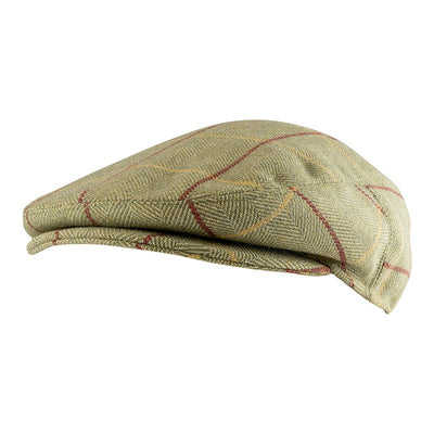 Wool Blend Flat Cap in Tweed - Cheshire Game Jack Pyke